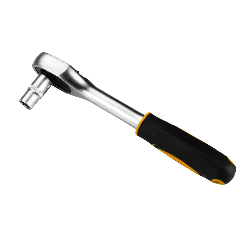 Набор инструментов для авто DEKO DKMT12 с трещоткой 1/4" и набором головок (12