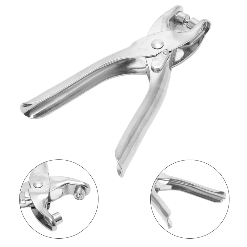 

3Pcs/Set Leather Hole Punch Repair Tool Eyelets Grommets + Pliers Kit