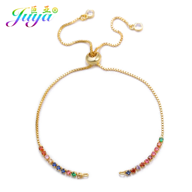 Juya DIY креативные регулируемые цепочки из золота/розового золота аксессуары для