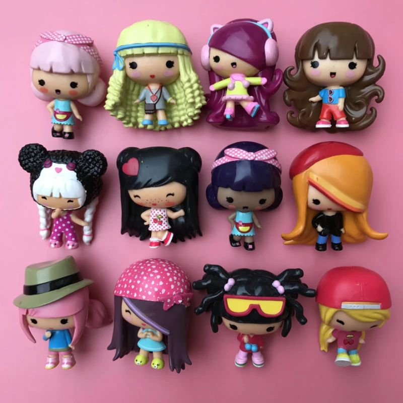 

Игрушки для девочки, ролевые фигурки, подарок на день рождения, мультяшная кукла, шланг для детей, собирайте рождественские подарки, модельн...