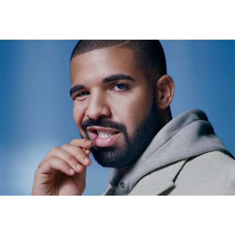 

New Arrival Aubrey Drake Graham Poster Custom Canvas Fabric Painting Poster Home Decoration Mariage Cloth Fabric Wall Art Poster