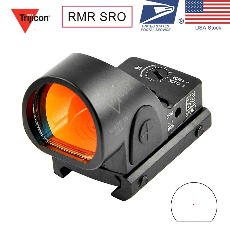 Trijicon Мини Новый мини Коллиматорный прицел от СРО красная точка зрения