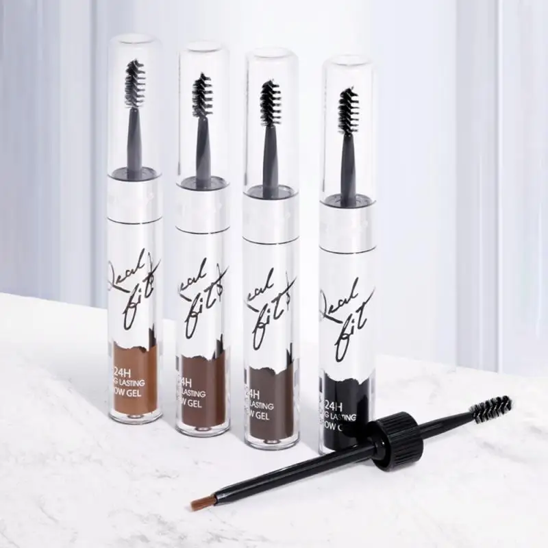 4 цвета стереотипы крем для бровей Водонепроницаемый помада гель стойкая краска