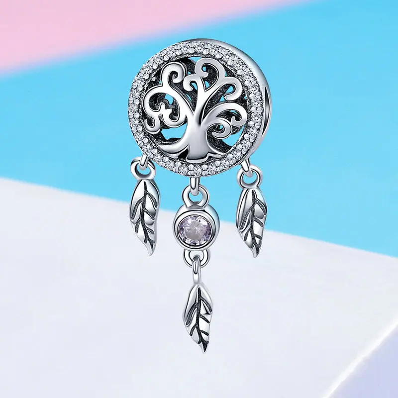 CodeMonkey Gennuie, 925 пробы, серебро, Ловец снов, талисманы, подходят к оригинальному браслету CodeMonkey, бусины, сделай сам, ювелирные изделия для женщин, CMC723