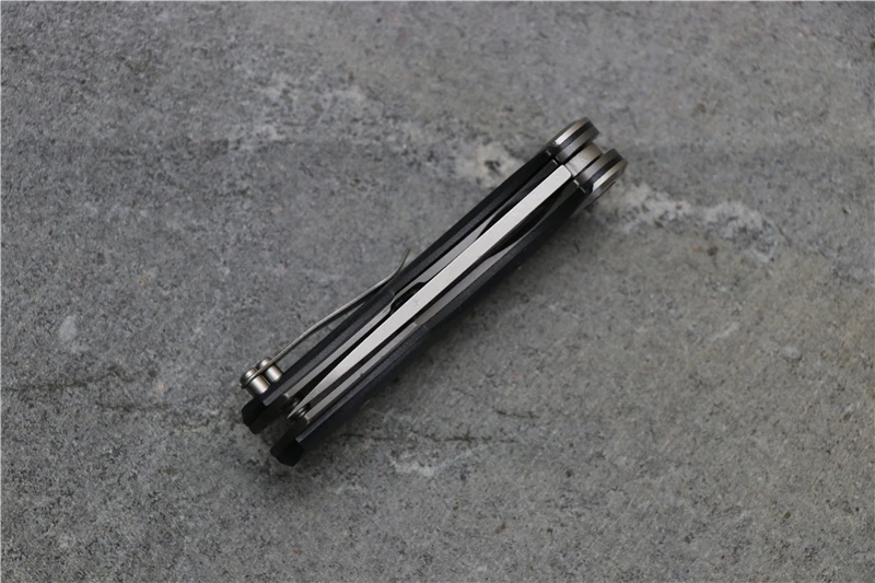 Складной нож-флип Маленький Многофункциональный Клинок с шарикоподшипником