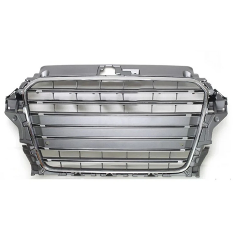 

Bumper Grille Car Front Bumper Grill Mesh Hood Front Center Middle Grille for Audi A3/S3 2014-2016 Car Mesh