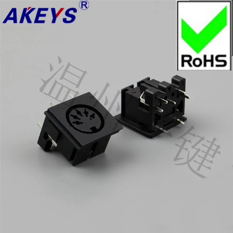 5 шт. DS-5-02b квадратный большой клеммный разъем 5-ядерный 7-ножной 5PIN игла DIN база |