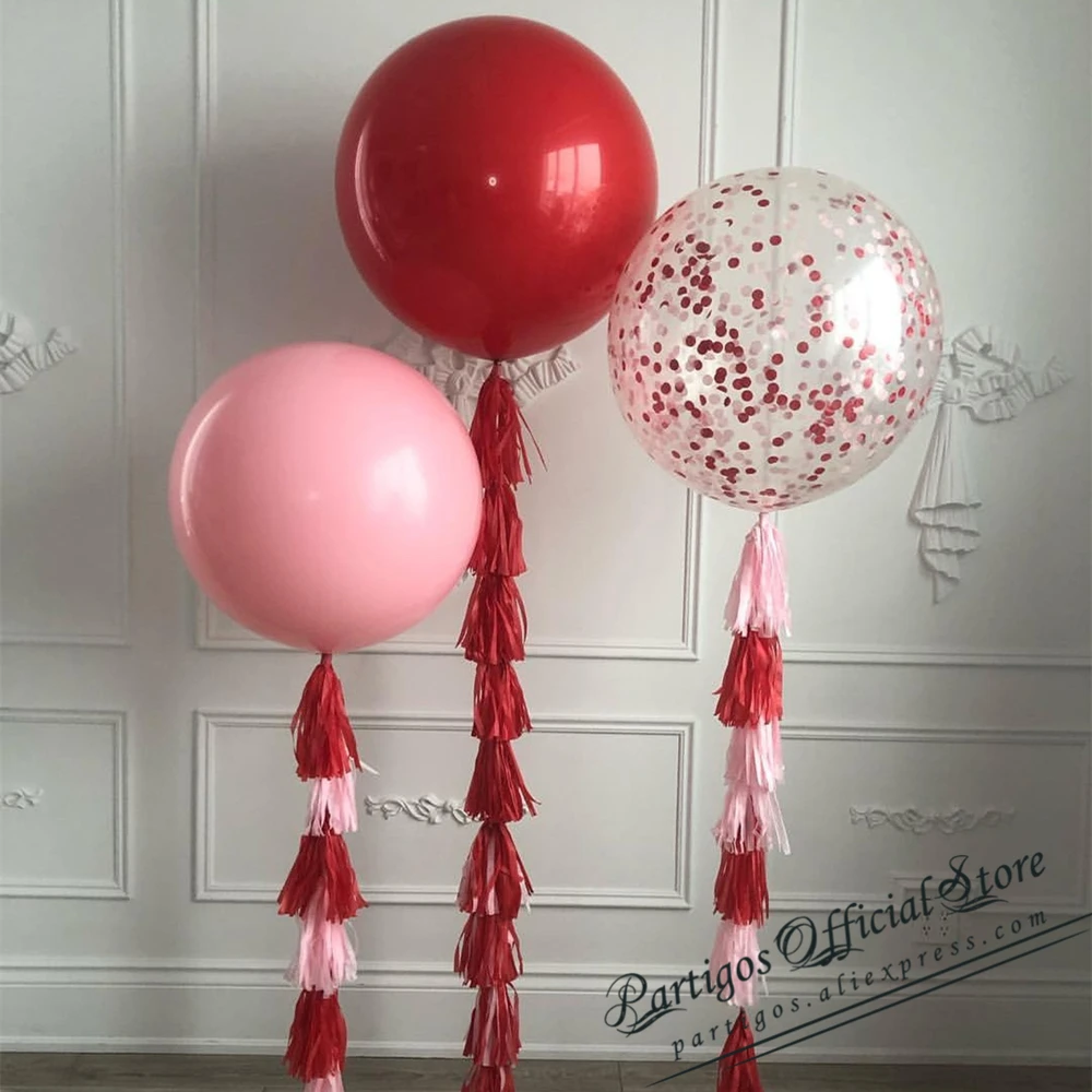 

10pcs/lot 36inch Round Good Quality Balloons Birthday Party Wedding Decoration Inflatable Helium Balloon Air Globos Wholesale