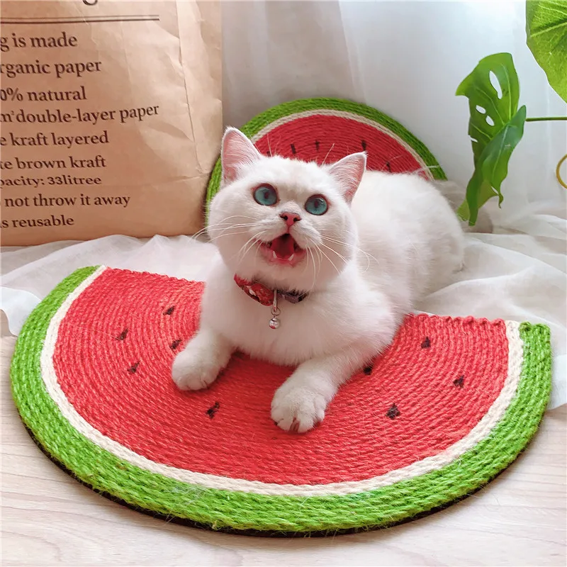 Подстилка для кошек и котят скребок доски Pad Mats Sisal Когтеточка домашних животных
