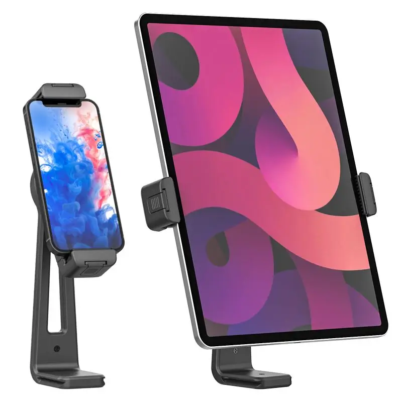 Ulanzi ST-20 Plastic 180 Rotation Tablet Phone Mount for Android Xiaomi Tablet iPad Pro Air 4 2 Mini Live Vlog Mount Zoom Call