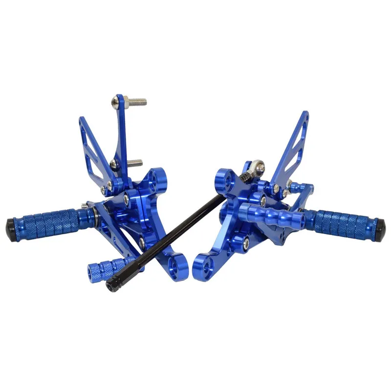 Регулируемые Задние подножки для мотогонок водителя ног педали задний Набор YAMAHA