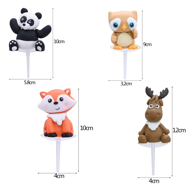 Игр тема джунгли вечерние милые фетр дерево фигурки жениха и невесты Лев лиса