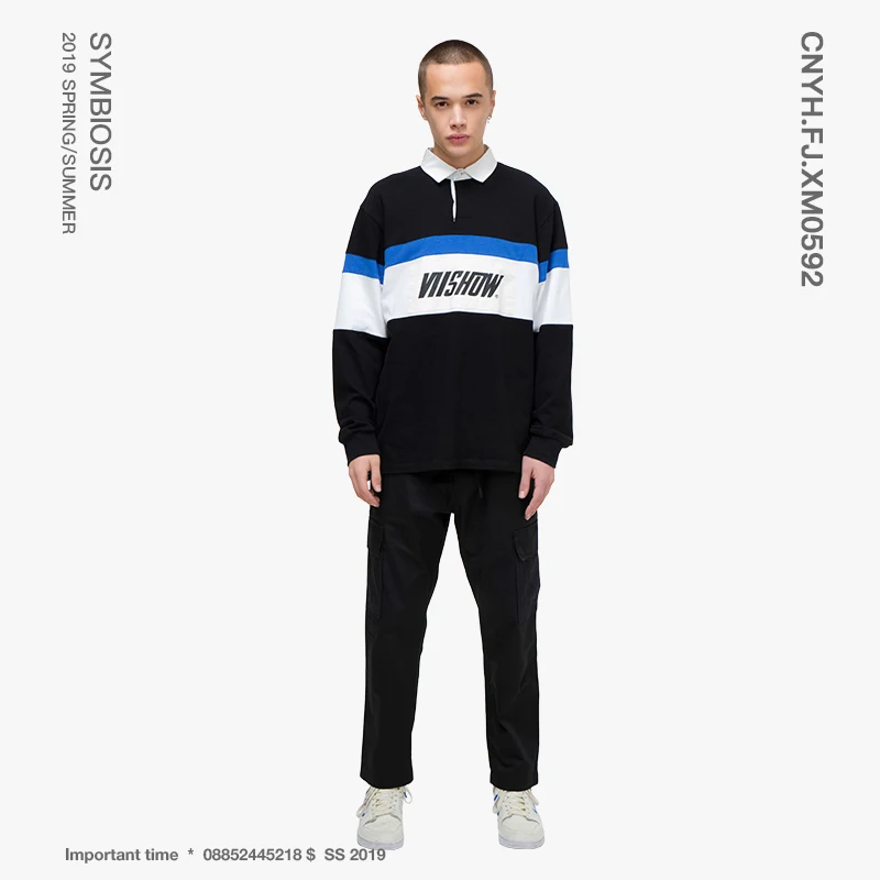 Viishow уличная Мужская футболка в стиле пэчворк брендовая хлопковая Футболка с