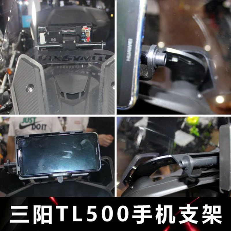 

motorcycle Mobile phone Navigation support for SAN Yang Maxsym TL500