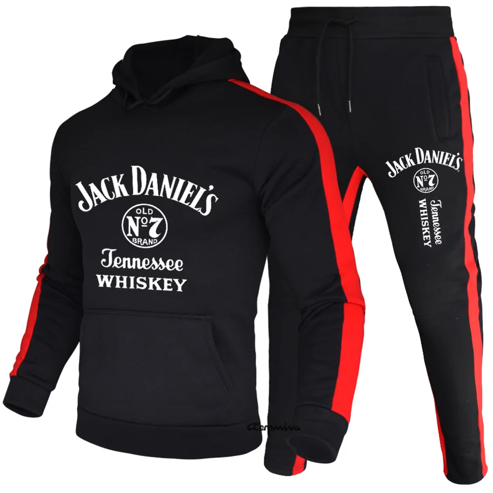 

Casual sportswear men's hooded sweatshirt suit spring and autumn men's sportswear 2021 men's hooded + pants jogging sports suit