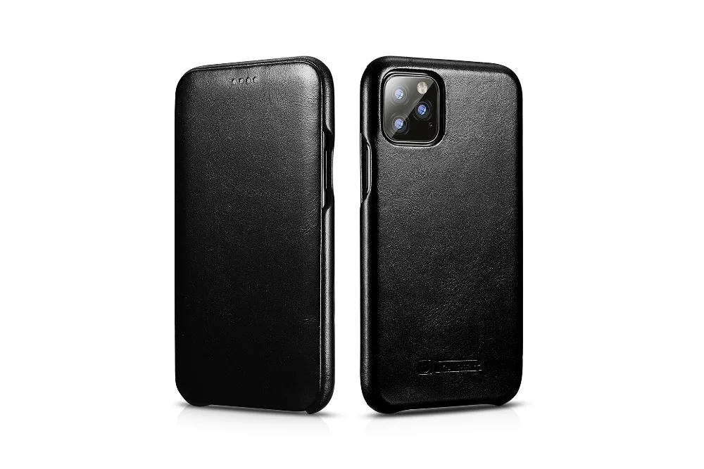 Винтажный деловой флип-чехол для iPhone 11, чехол из натуральной кожи для iPhone 11 Pro Max, противоударный чехол для iPhone XR X XS Max