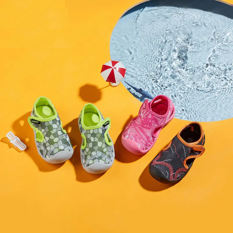 Детские босоножки функциональные сандалии для мальчиков модная обувь на мягкой