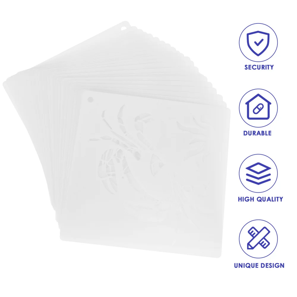 

22pcs Underwater Animal Painting Template Marine Theme Kids DIY Stencils