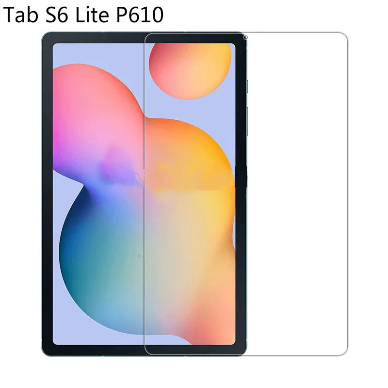 

9H для экрана из закаленного стекла для Samsung Galaxy Tab S6 Lite 10,4 P610 P615 SM-P610 SM-P615 Защитная пленка для экрана с уровнем твердости 9H 0,3 мм Защитная пленка...
