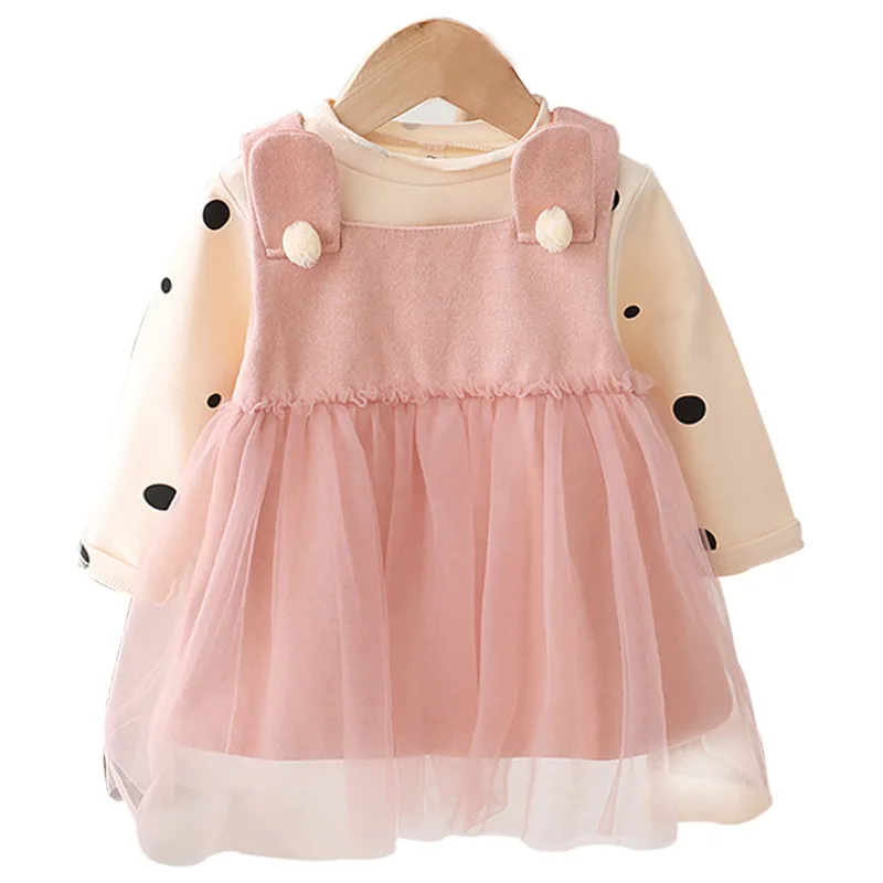 Костюм для маленьких девочек весна 2020 Детский комплект из двух предметов