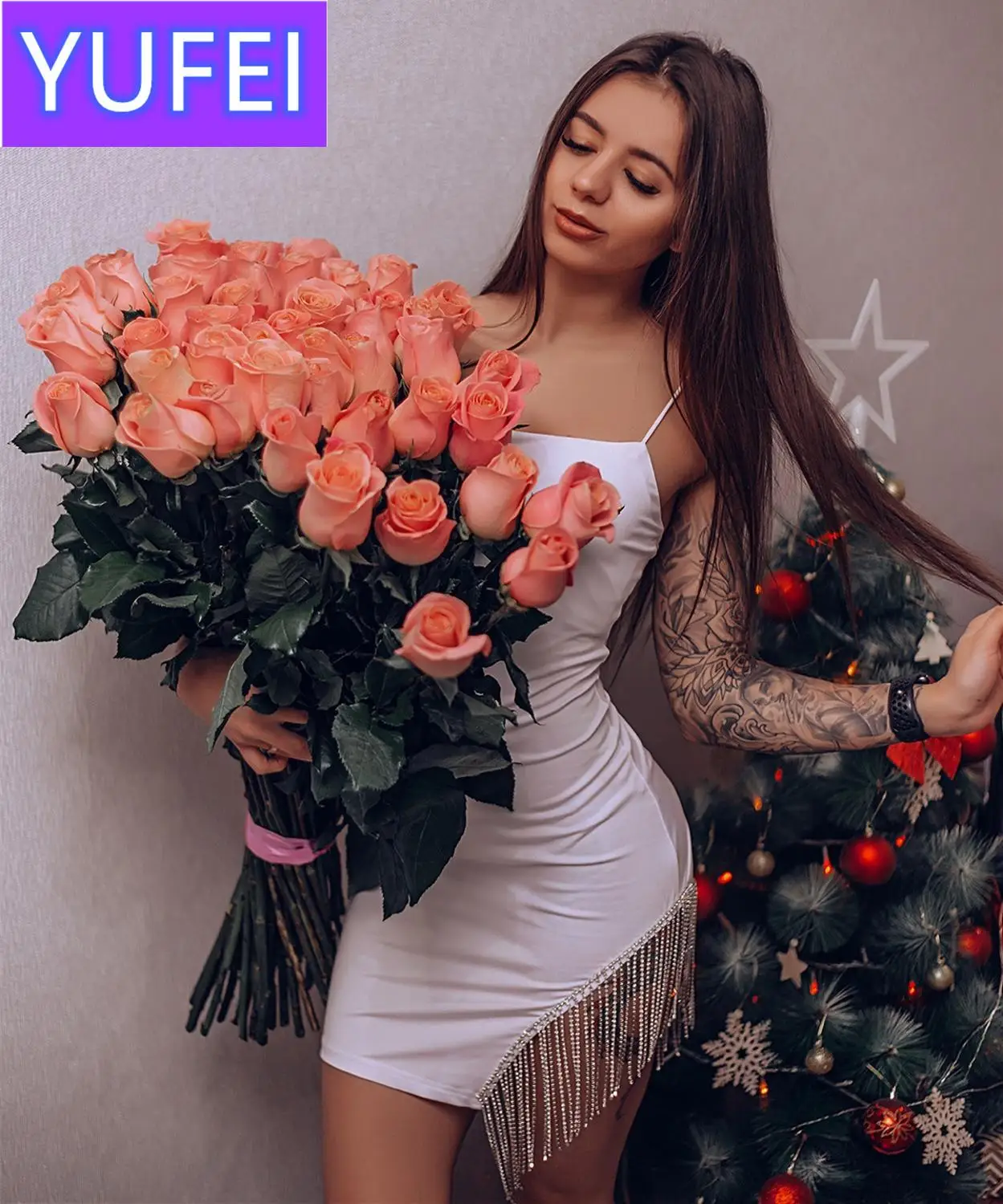 

KLALIEN tassel Sexy solid strapless Sleeveless Patchwork Bodycon Dress 2019 new autumn Fashion elegant senior Club Party Women