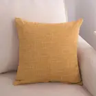 Наволочка квадратная однотонная 45x45 см, наволочка для дивана, кровати, автомобиля