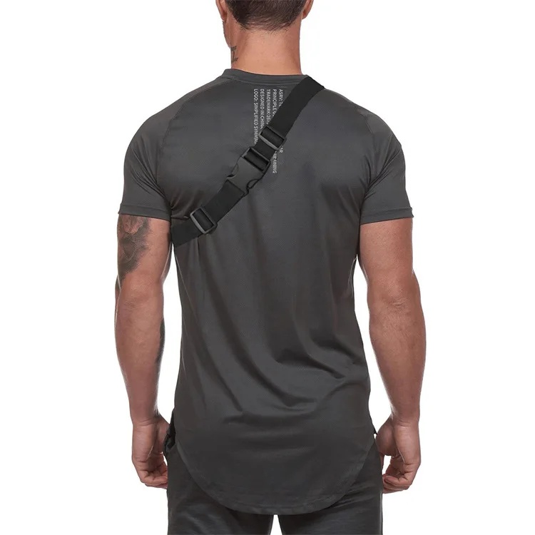 Спортивная поясная сумка мужская водонепроницаемая уличная тактическая