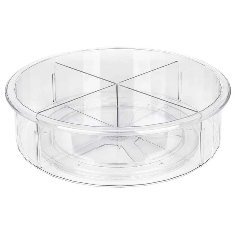 

Lazy Susan, Lazy Susan Cabinet Organizer, Organization for Pantry, Countertop, Shelf, Table, Bathroom, Clear