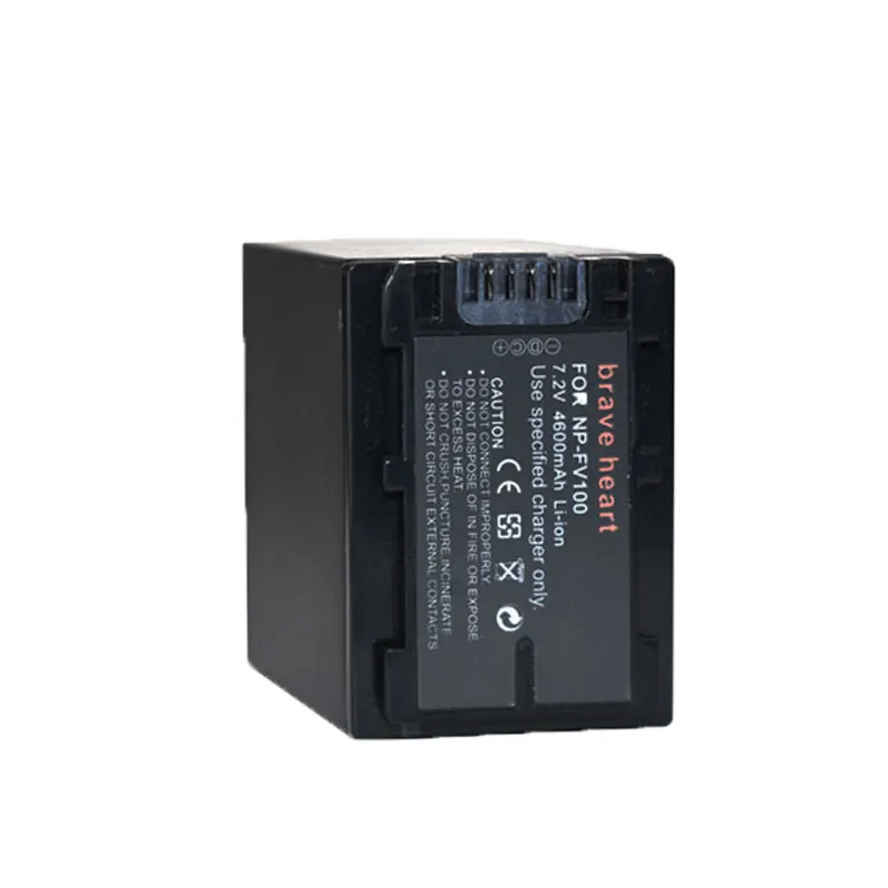 batterie NP-FV100 NP FV100 Battery For Sony DCR-SR15 SR21 SR68 SR88 SX15 SX21 SX44 SX45 SX63 SX65 SX83 SX85 HDR-CX105 | Электроника
