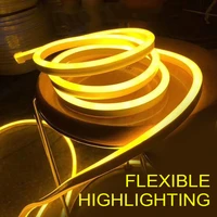 led neon strip light cuttable for diy decor led light waterproof smd 2835 flexible led neon lights flexible led strip decor