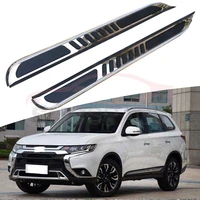 side step fits for mitsubishi outlander 2016 2020 running board nerf bar 2pcs left right aluminium side step side pedal