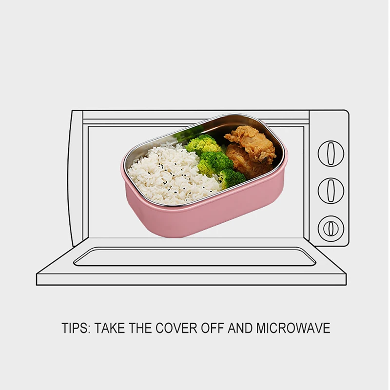 GESEW симпатичный силиконовый чехол японский изолированный Ланч-бокс 304 коробка из