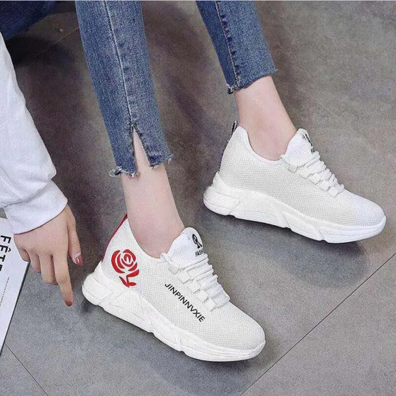 

Sports Korean Version Of All-match Breathable 2020 Students Spring And Summer New Running Casual Women's Shoes
