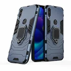 Чехол для Xiaomi Mi Play, противоударный силиконовый чехол с кольцом-подставкой + задняя крышка для телефона из поликарбоната для Xiaomi Mi Play miplay, чехол, оболочка