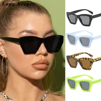 new fashion cat eye sunglass women luxury brand square sunglasses ladies vintage oversized sun glasses female uv400 shades black