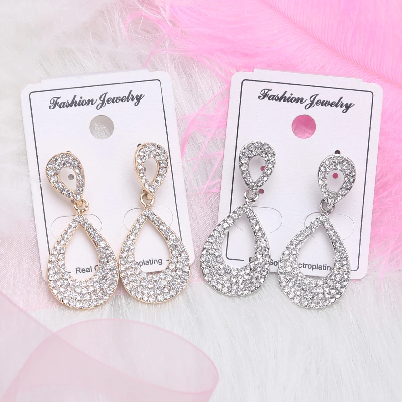 

Unusual Bowknot Earrings For Women 2020 Trend Piercing Jewelry Pendants Jewelry Stainless Steel Earrings Long Hanging Zircon