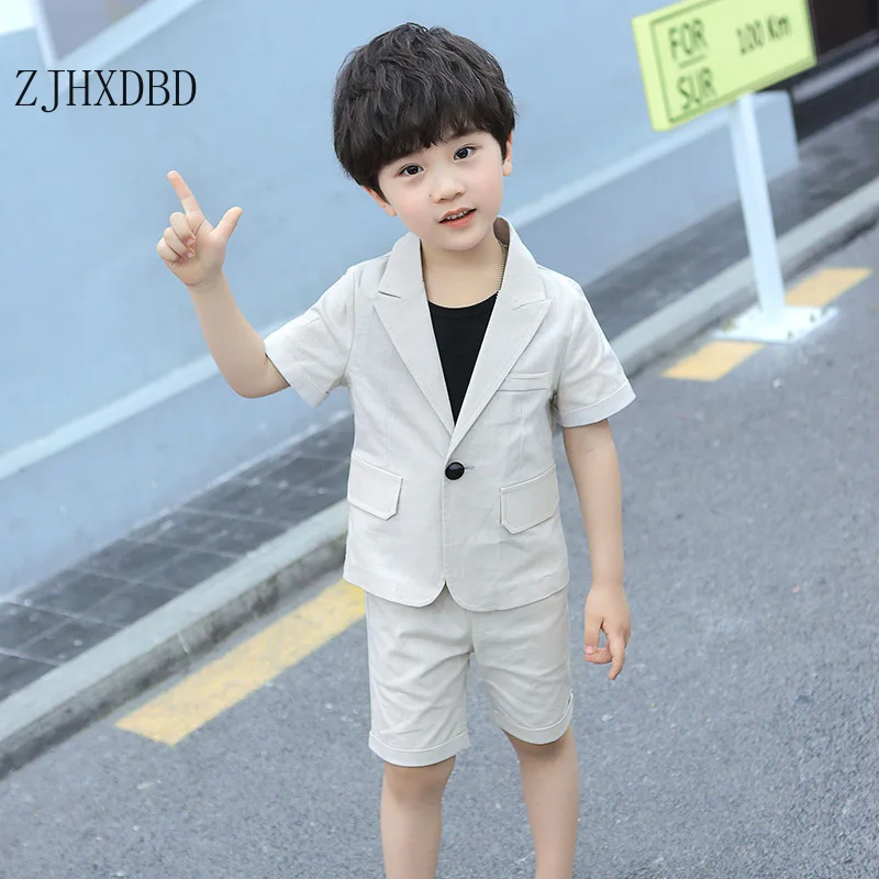 2 шт. Детские хлопковые костюмы для мальчиков на свадьбу | Мать и ребенок