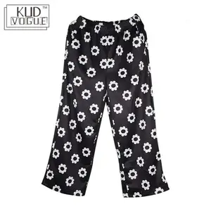 широкие штаны штаны женские Высокая талия Свободные брюки хиппи уличная ромашка цветочные широкие ноги модные брюки Boho струнные летние корейские брюки Харадзюку