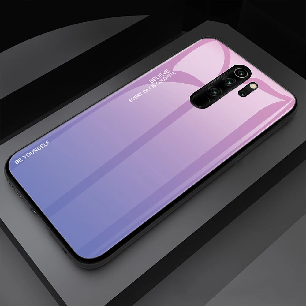 02 Роскошный градиентный телефонный чехол для Xiaomi Redmi Note 8 7 Pro Чехол для Xiaomi mi 9 T Pro 9 SE mi 9 T mi 9 T чехол глянцевый чехол - Цвет: 02