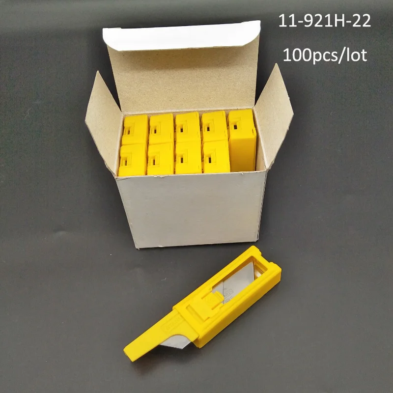 Стэнли 100 шт. Heavy Duty нож сменные лезвия для ножей бритвы ковер кожа