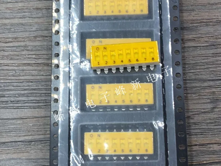 

8-битный переключатель, плоский коммутационный переключатель, кодовый переключатель, мембранный переключатель ключевого типа 5 шт.-1 лот