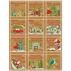 Рождественские праздничные узоры, вышивка крестиком 11CT 14CT, наборы для вышивки крестиком сделай сам, наборы для вышивки, домашний декор