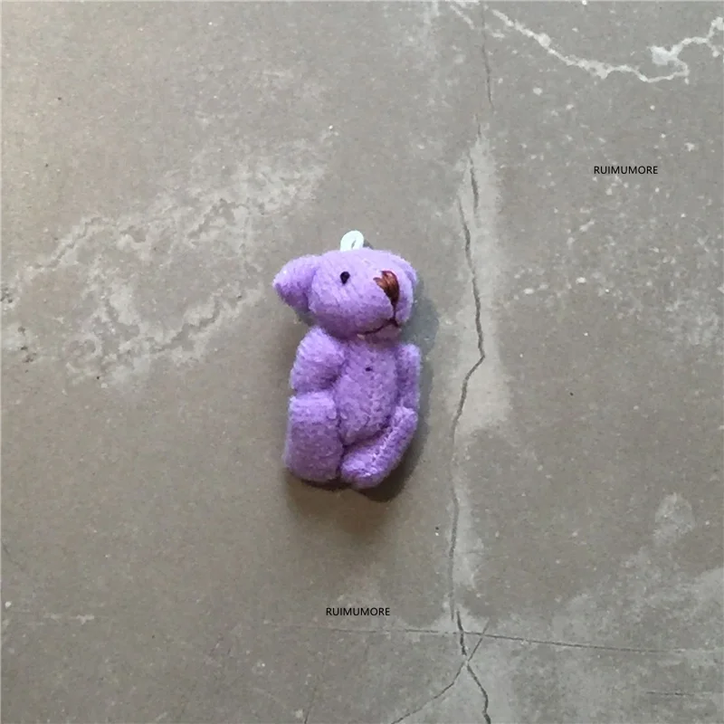 3 4 см маленькими аксессуарами игрушечного медведя плюшевые игрушки куклы одежда