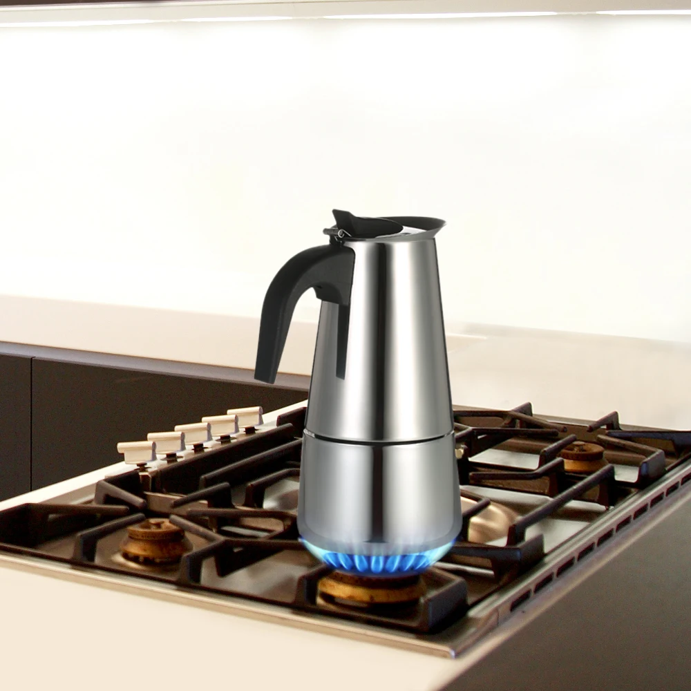 450 мл/300 мл/200 мл/100 мл кофеварка эспрессо Percolator Кофеварка Mocha Pot для использования