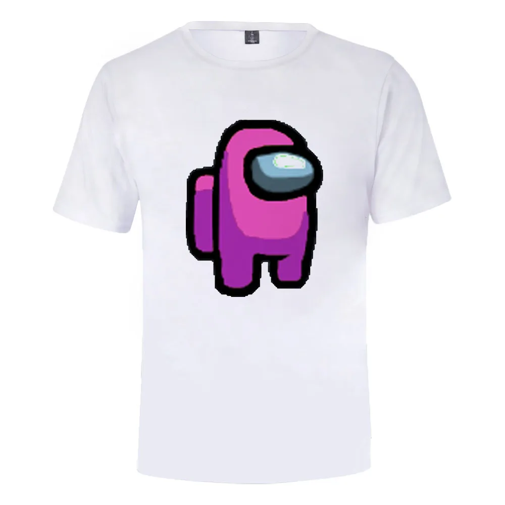 Футболка детская Among Us с 3D принтом для мальчиков и девочек 2021 | Мужская одежда