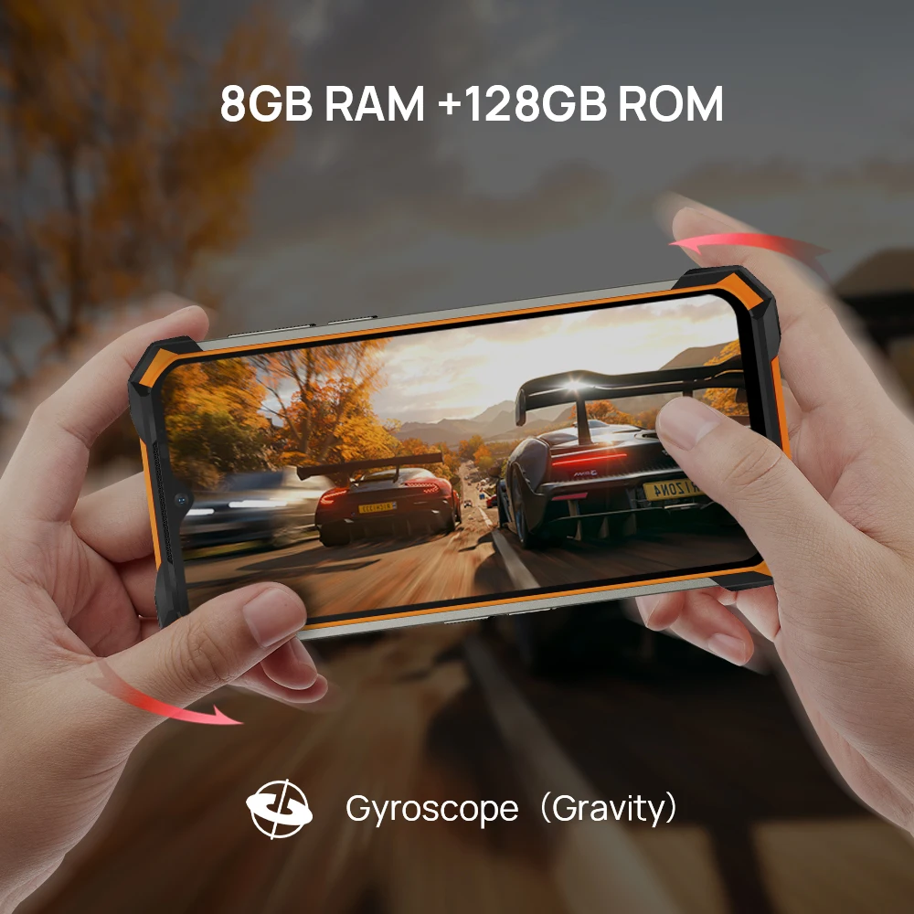 DOOGEE-tel&eacute;fono inteligente S88 Plus, m&oacute;vil resistente con c&aacute;mara principal de 48MP, 8GB de RAM, 128GB de ROM, sistema operativo Android 10, IP68/IP69K, versi&oacute;n Global-3