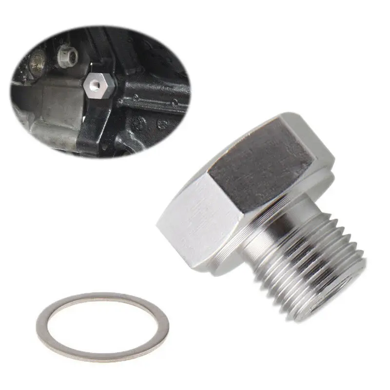 2pcs Engine Parts New Oil Pressure Sensor Adapter Connecter LS Series M12X1.5 Female To 1/8 NPT Male | Автомобили и мотоциклы