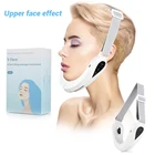 Устройство для подтяжки лица, светодиодсветодиодный фотонная терапия, вибрирующий массажер для лица для похудения, двойной подбородок, V-образный ремень для подтяжки, устройство для подтяжки целлюлита и челюстей