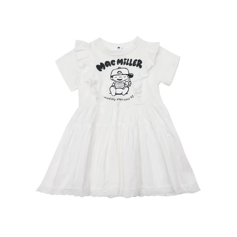 

Family Matching Outfits 2021 New Fashion Mother and Daughter Dress Bubble Sleeve Dress Cotton Princess Dress Baby Girl Clothes