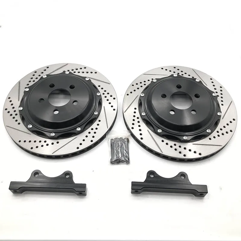 Jekit автомобильный тормоз 4 горшка суппорт цвет под заказ с просверленным дисковым